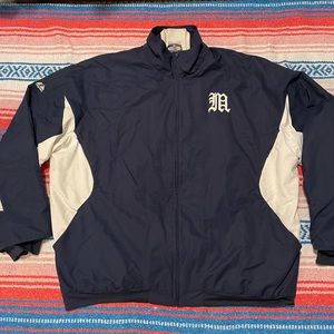 Majestic winter jacket with fleece lining blue and white size XXL.